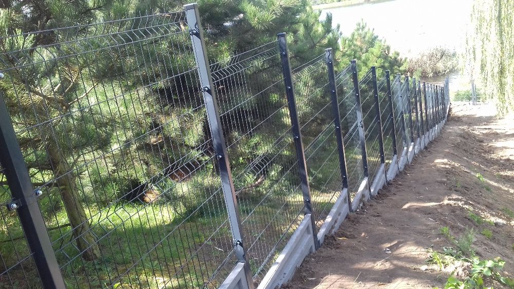 Ogrodzenia panelowe, siatkowe, murowane MONTAŻ