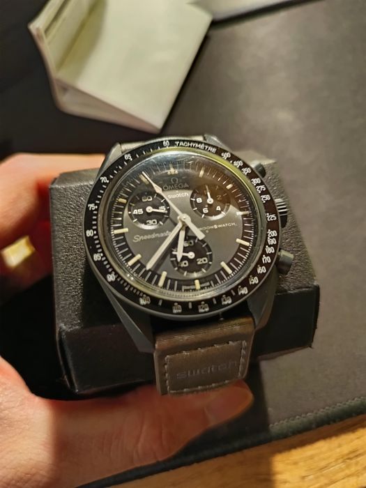 zegarek Omega x Swatch Mission to Mercury Bioceramic Moonswatch