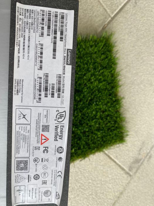 Headphones Lenovo Yoga novos