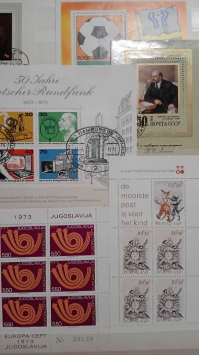 Sprzedam znaczki [ bloczki ]