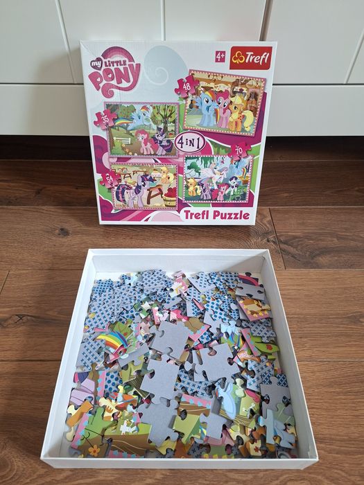 Puzzle My Little Pany 4w1 Trefl