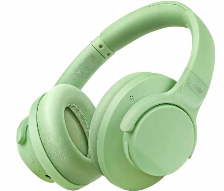 Słuchawki Bluetooth ZIHNIC WH-960 ANC Zielone 60 Godzin