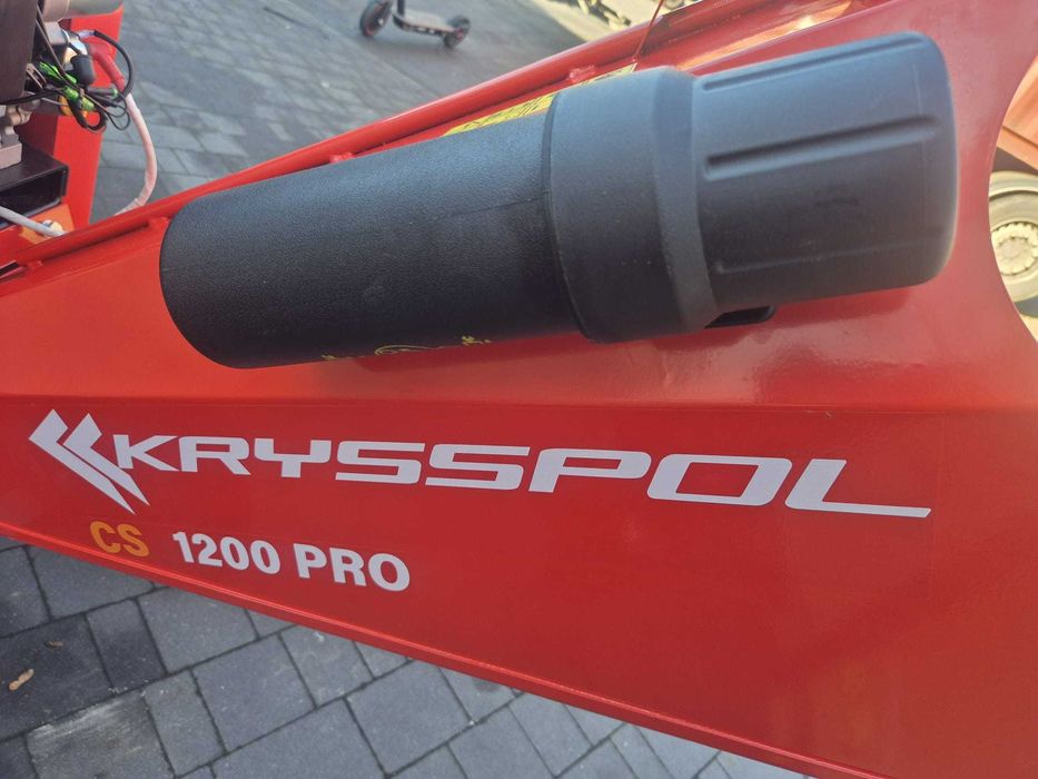 Profesjonalny rębak do gałęzi sprzęgło CS1200 15KM 12cm