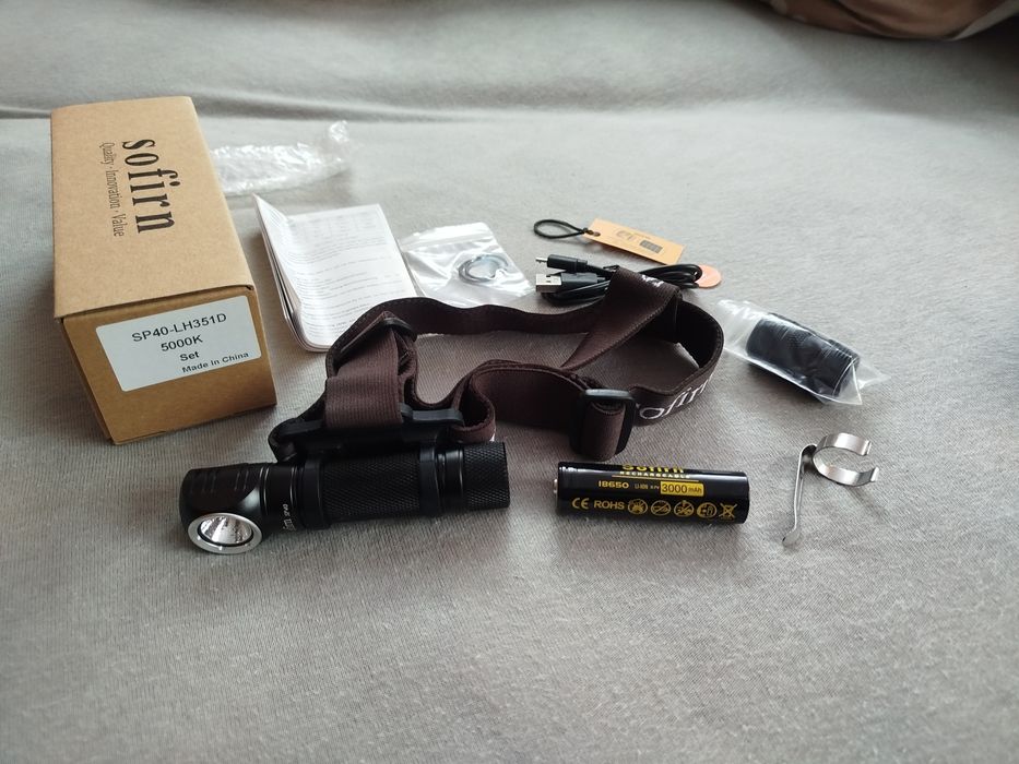 Latarka czołowa Sofirn SP40