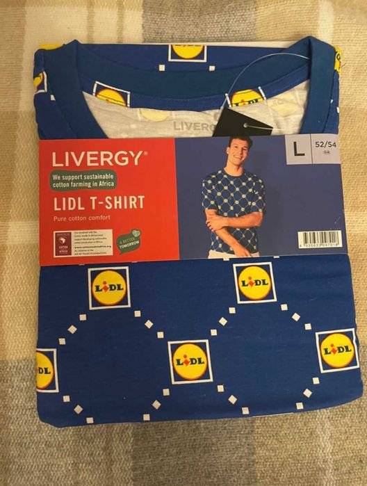 Koszulka Lidl Livergy M dla fana dwa rozmiary