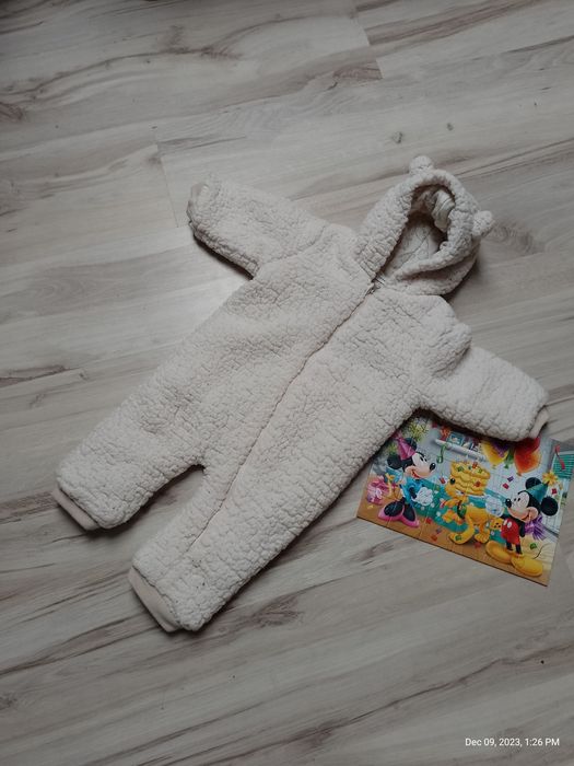 Kombinezon Name it 62/68 baranek teddy