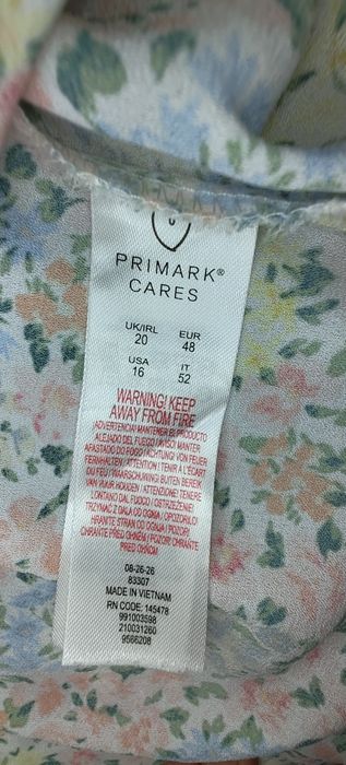 Blusa florida Primark