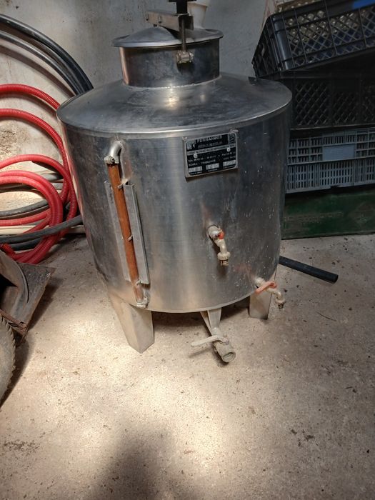 Cuba de inox semi nova