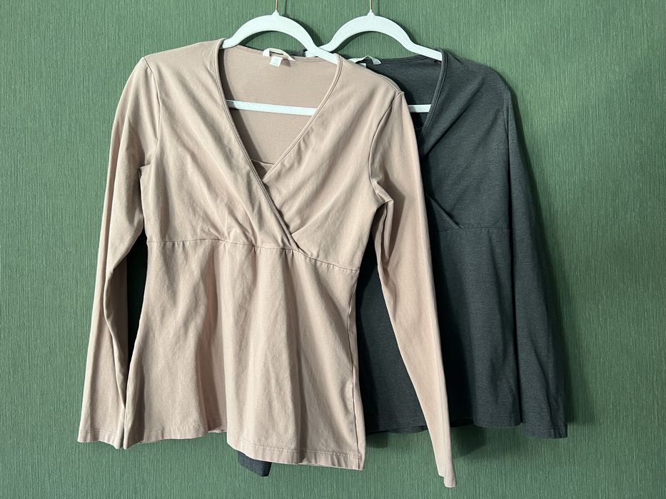 Лонгсліви для вагітних і годуючих h&m одним лотом