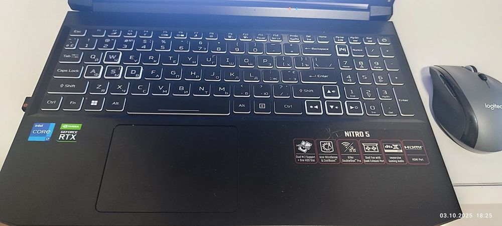 Ігровий ноутбук Acer nitro 5
