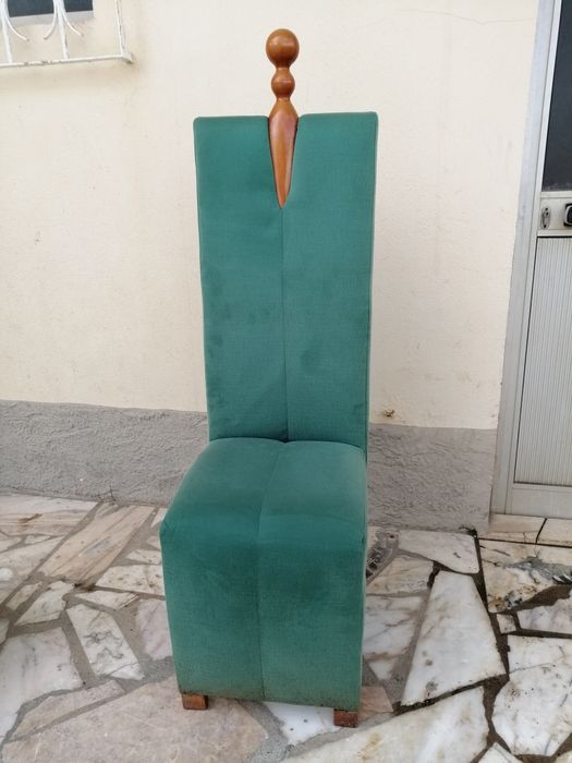 Poltrona única verde