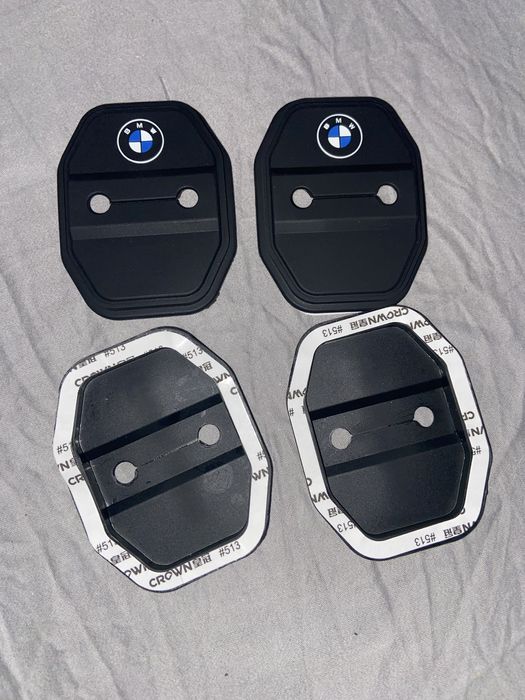 Naklejka na zamek drzwi ochronna BMW czarny