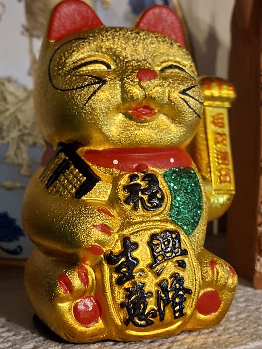 Gato da sorte chinês - Saúde - Dinheiro - Clientes