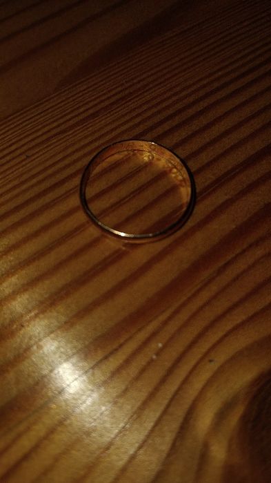 Aliança em ouro amarelo 18kl