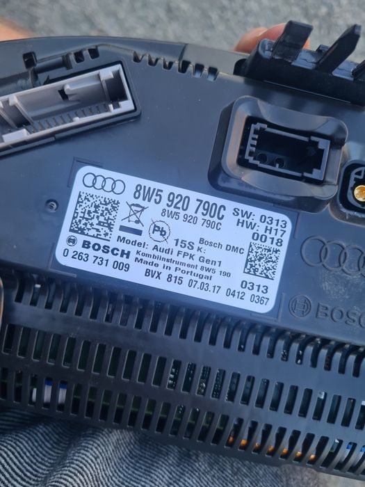 Audi A4 s4 b9 a5 s5 8w Q5 SQ5 80A virtual cocpit wirtual licznik zegar