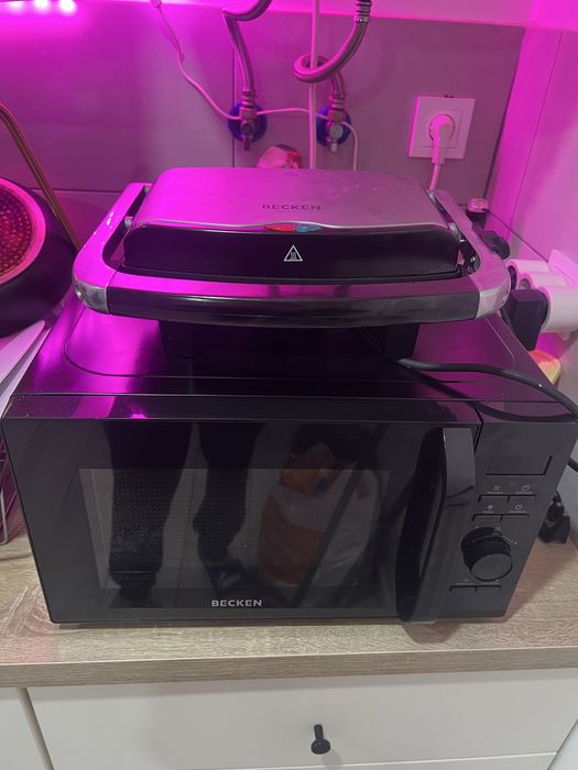 Airfrair e microondas e sanduicheira