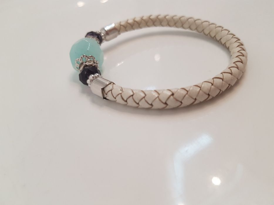 Skórzana bransoletka - Tchibo