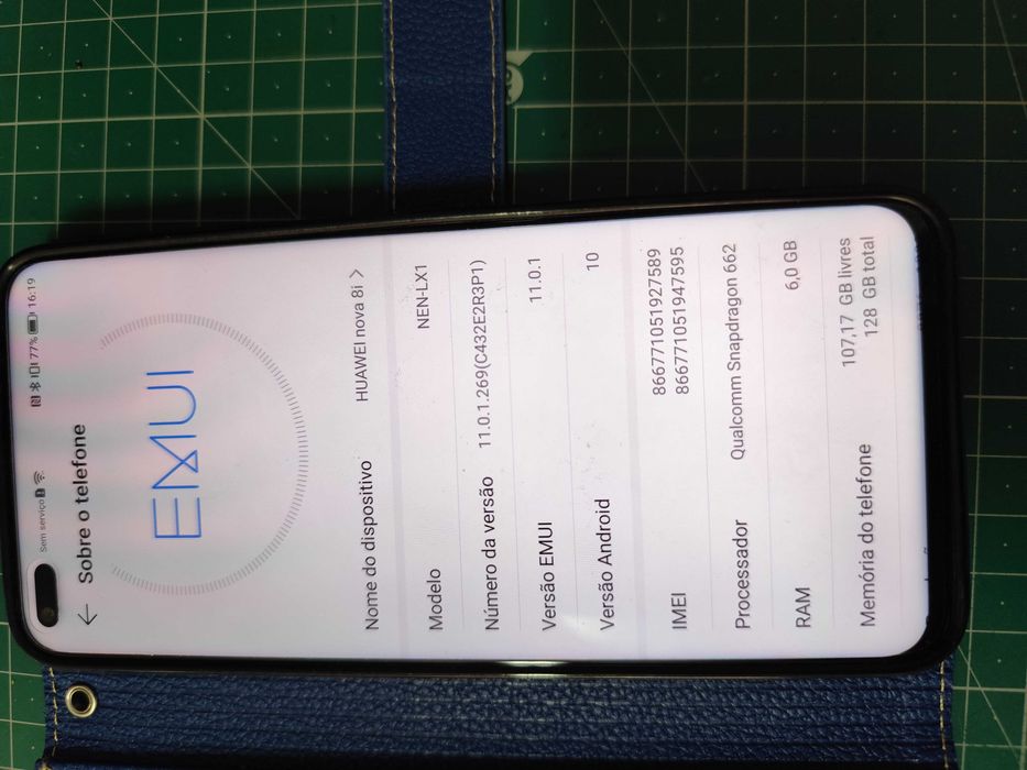 huawei nova 8i como novo