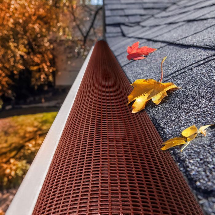 Siatka na rynny 125 - 150mm przeciw liściom Rolka 2mb