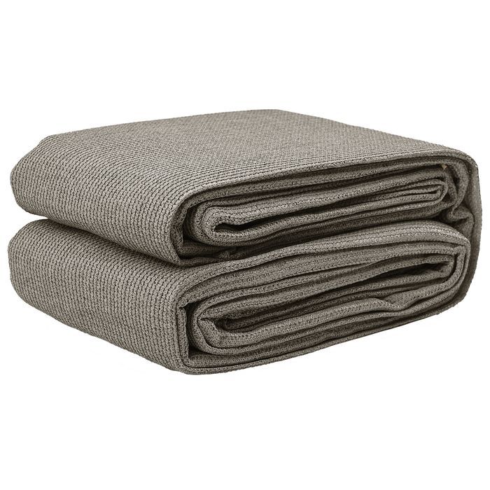 vidaXL Akcesorium do namiotu Jasnoszary Poliester 400 x 400 cm Lekki