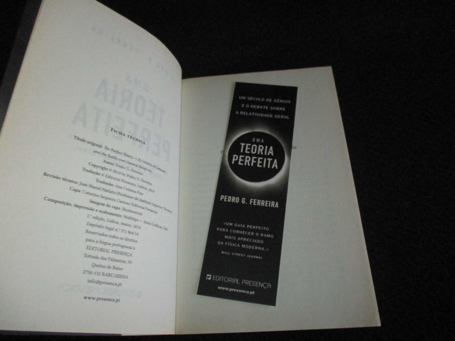 Livro Uma Teoria Perfeita Pedro G. Ferreira