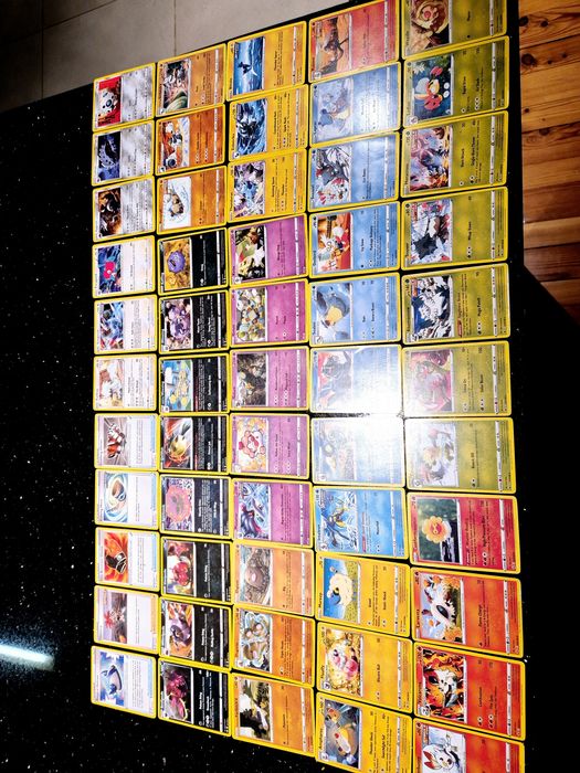 Karty Pokemon 55 sztuk rok 2021 zestaw 55/198 pudełko Flaaffy Lairon