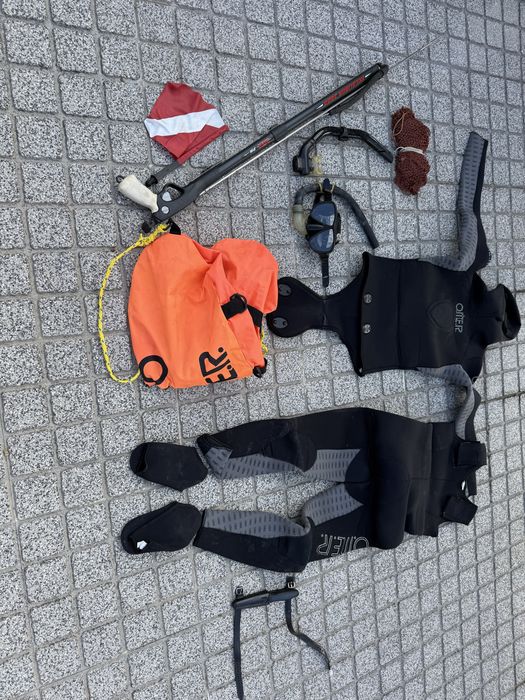 Fato mergulho tamanho 2 neoprene OMER