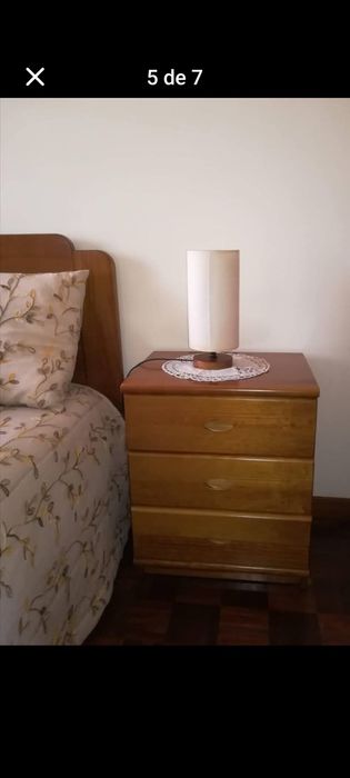 Quarto de casal em madeira