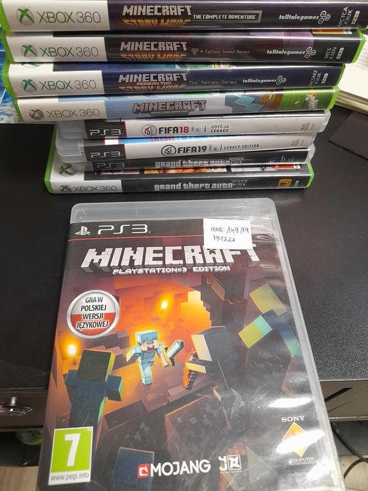 Minecraft ps3, sklep Tychy, wymiana