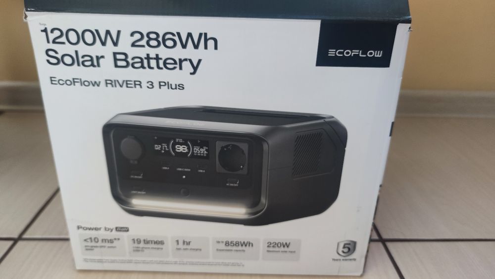 EcoFlow River 3 Plus 1200W