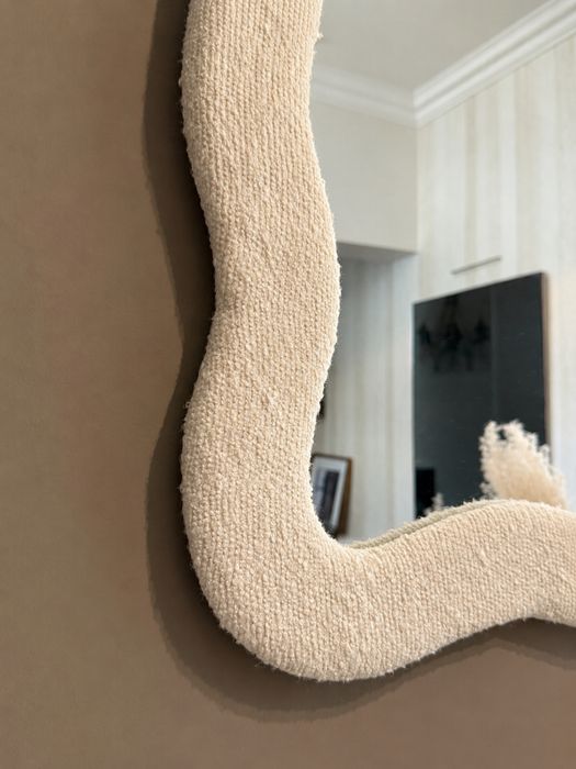 Espelho Ondulado Decorativo – Como Novo
