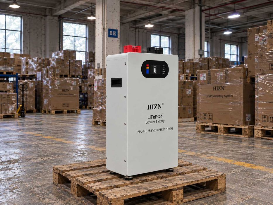 Акумулятор LiFePO4 25.6V 200Ah 5120Wh літієва батарея для інвертора. Аккумулятор LiFePO4 25,6В 200Ач 5120Втч литиевый АКБ для инвертора
