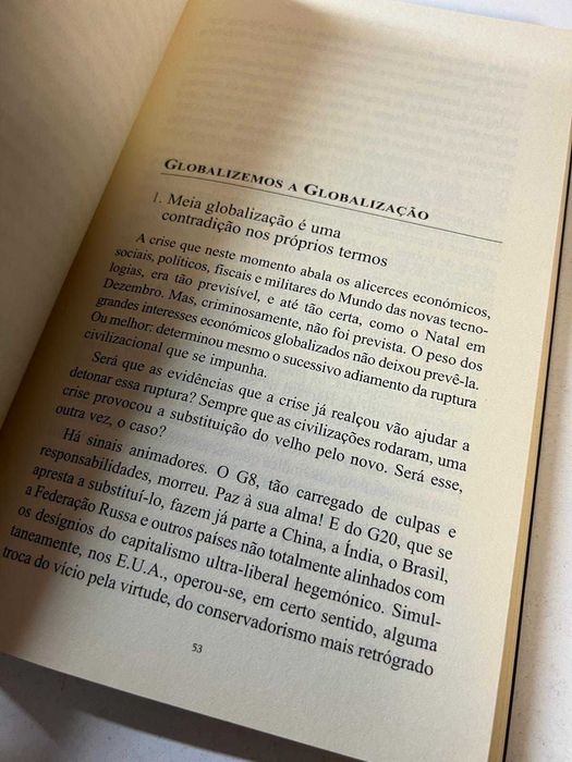Livro - Elogio da Política, da República e da Globalização (ctt grátis
