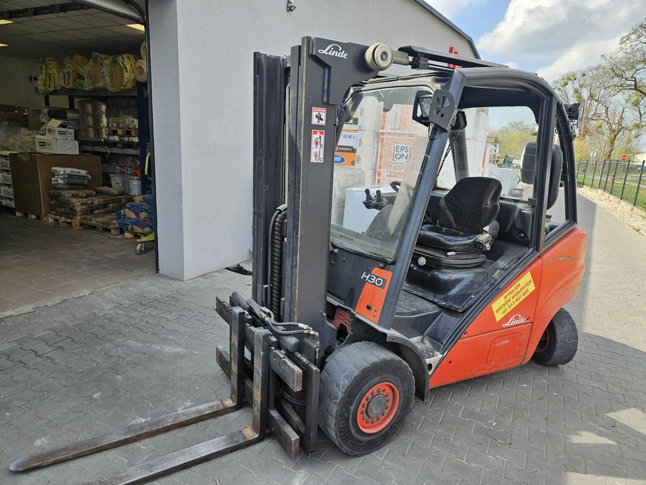 Wózek linde h 30 silnik VW wolny maszt triplex!