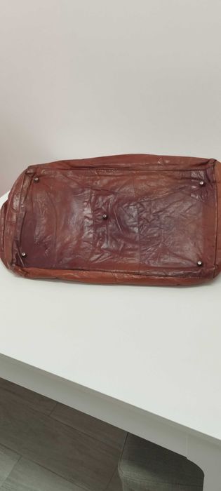 Saco de viagem em pele