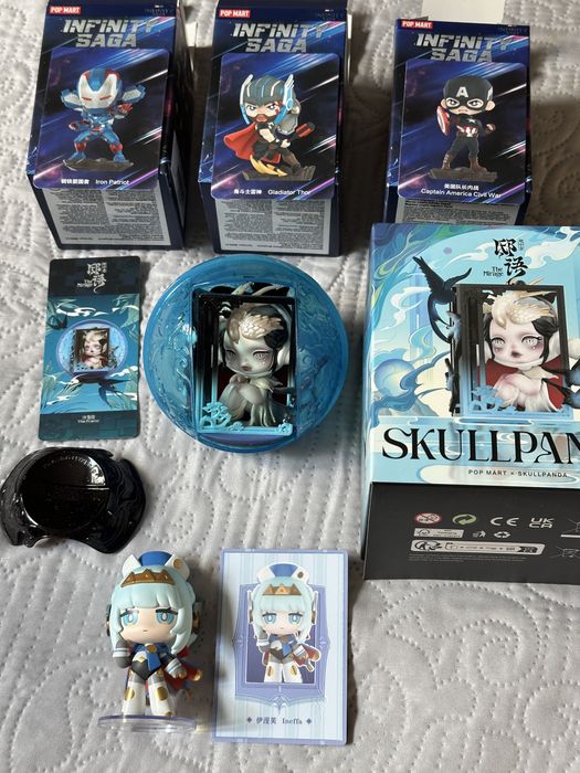 POP MART Marvel Infinity Saga Genshin Impact Skullpanda