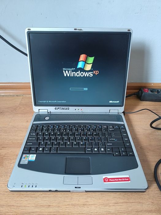 Stary Laptop Optimus Optibook MX 200M + Zasilacz