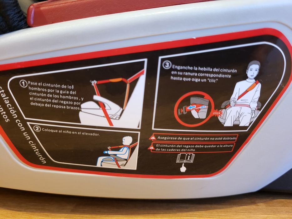 Banco crinça carro isofix