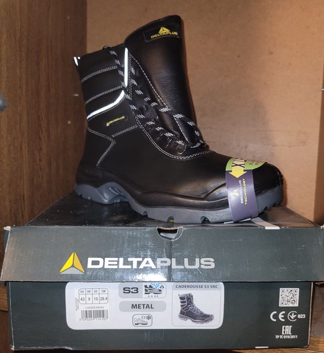 Buty robocze, ochronne zimowe  BHP DELTAPLUS CADEROUSSE S3