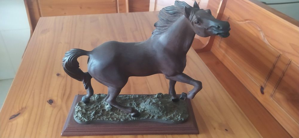Estatueta Cavalo Lusitano