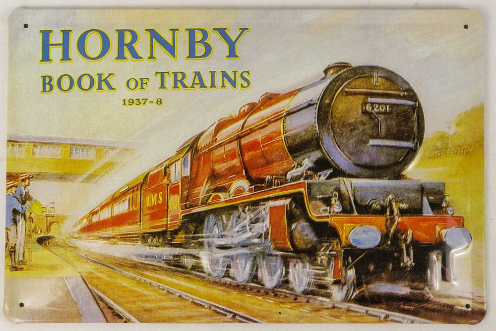 Conjunto de 5 gravuras em metal de modelos comboios eléctricos