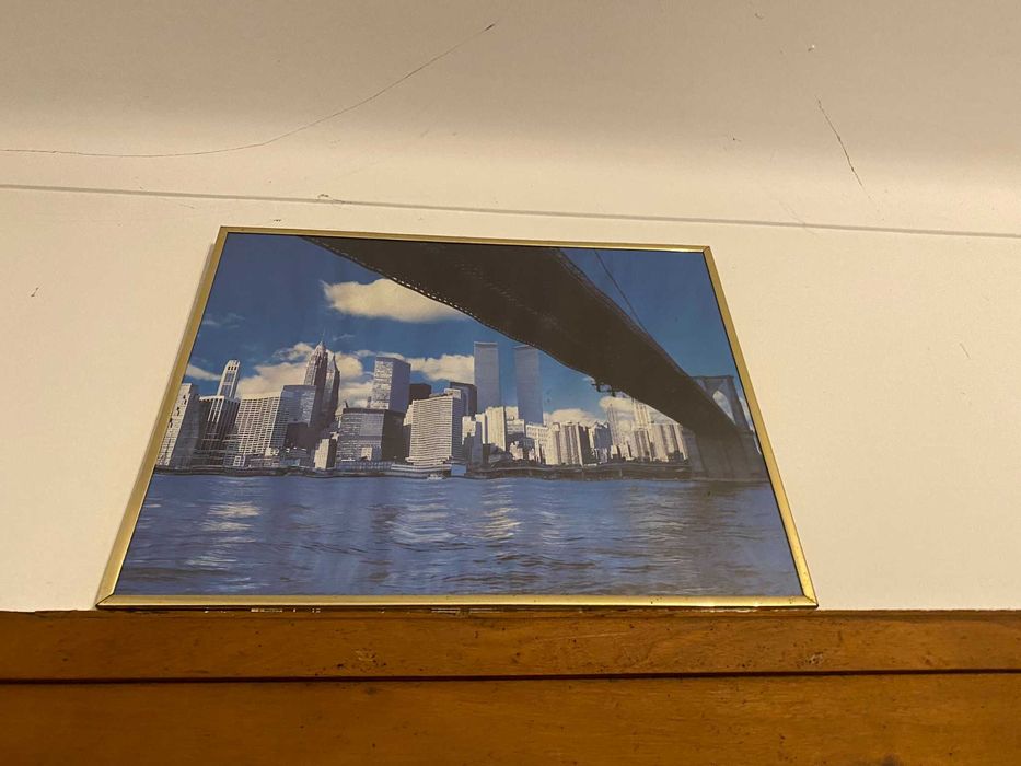 quadro com vista de nova iorque