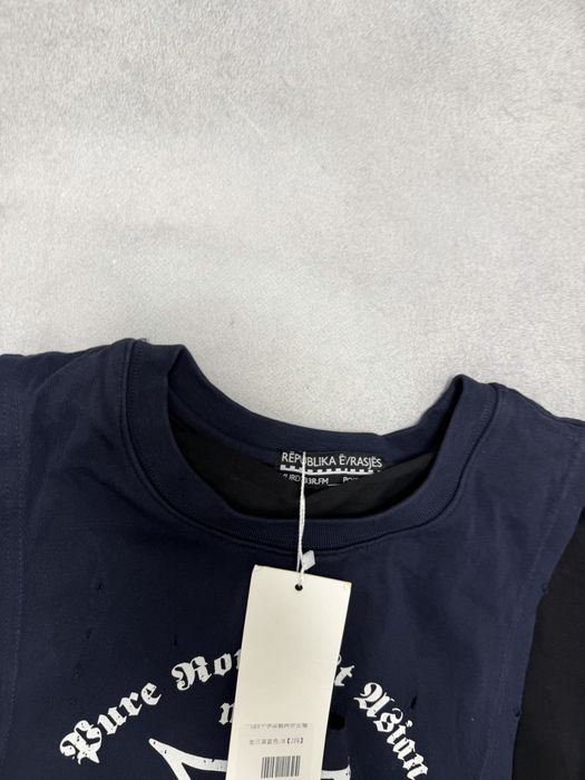 лонгслив Grailz Project GR cross longsleeve balenciaga vetements