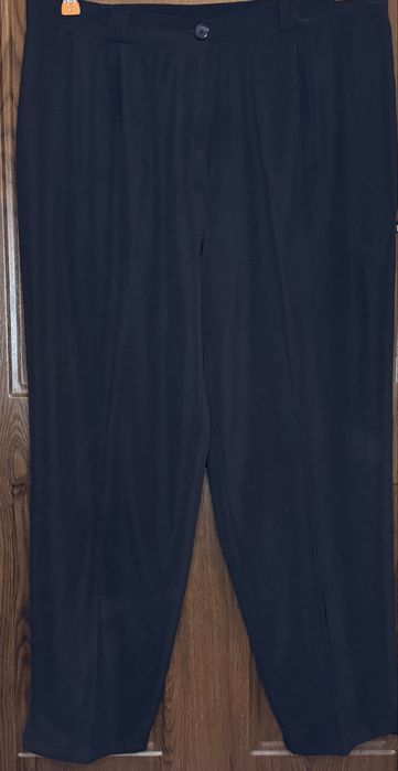 Eleganckie czarne spodnie klasyczne | wysoki stan