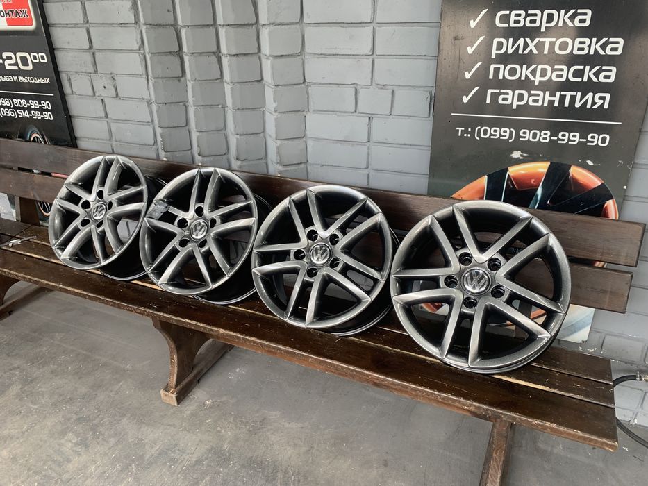 99 Оригинальные литые диски Volkswagen touareg 5/130 R17 et55