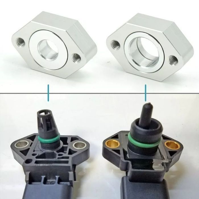 Adaptador Sensores MAP Pressão Turbo Grupo VAG - Alumínio