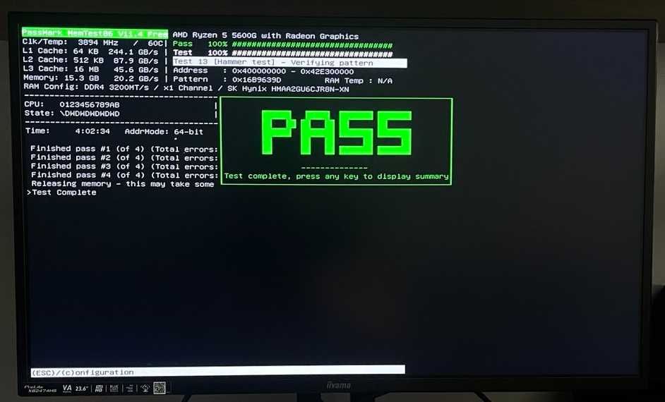 Pamięć RAM Hynix HMAA2GU6CJR8N-XN DDR4 1x16GB 3200MHz CL22
