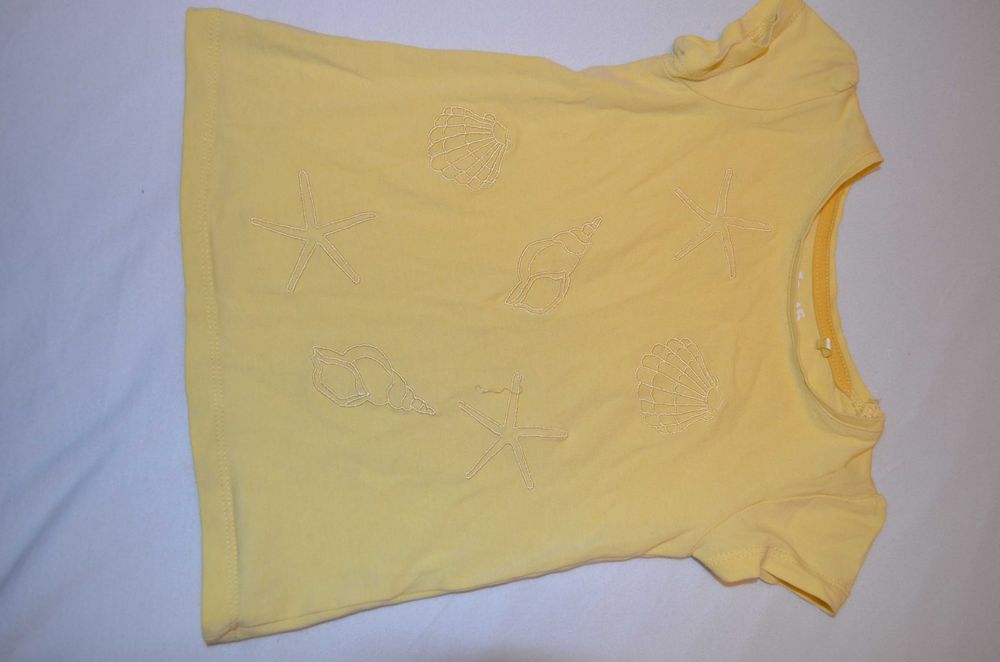zestaw 6 szt. koszulek t-shirt koszulka 86-92 dla dziewczynki