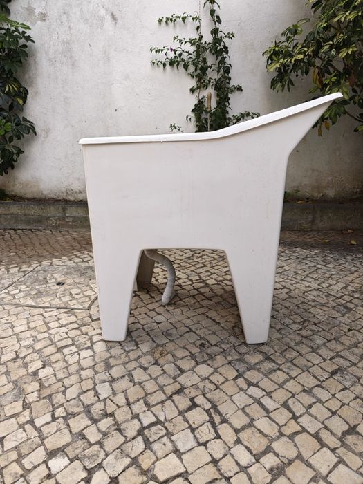 Tanque lavar em resina