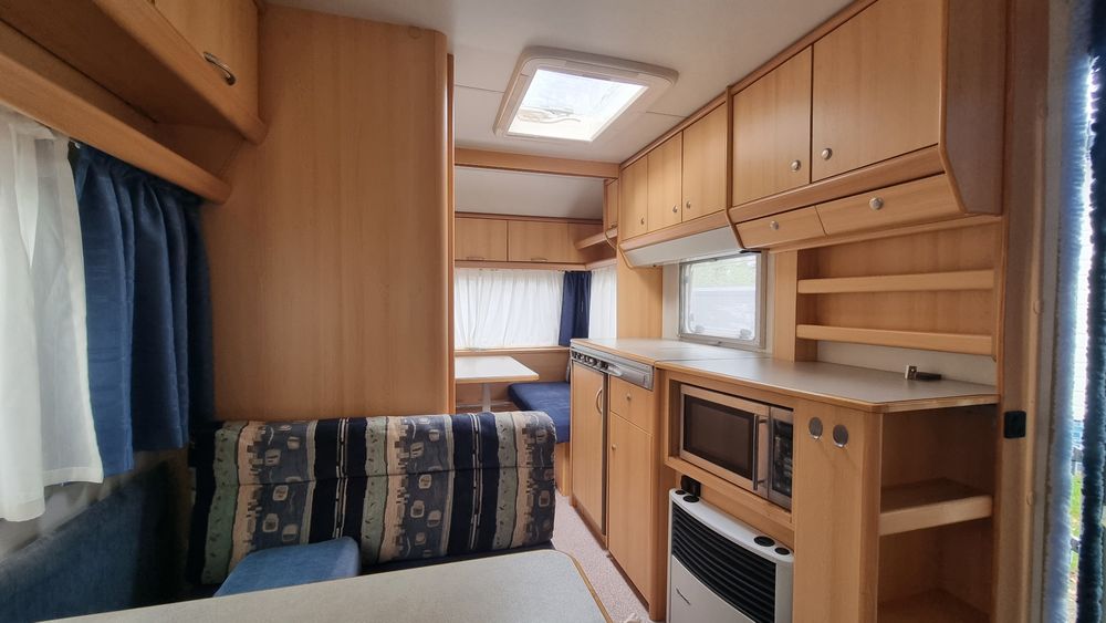 przyczepa kempingowa Knaus440,4 os. z przedsionkiem,2000r,DMC1200kg